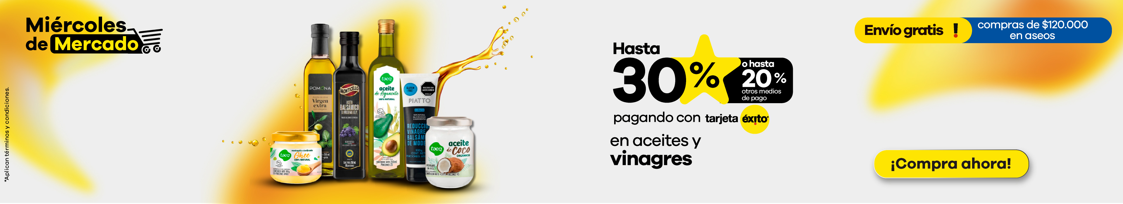 Vinagre y aceite