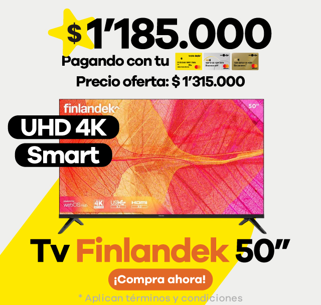 TV Finlandek Smart 50" LED