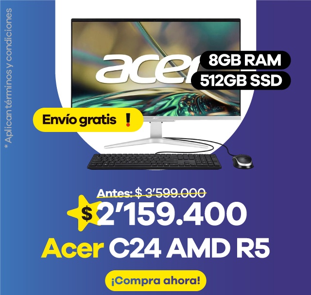 Acer Aspire C24 AMD Ryzen 5