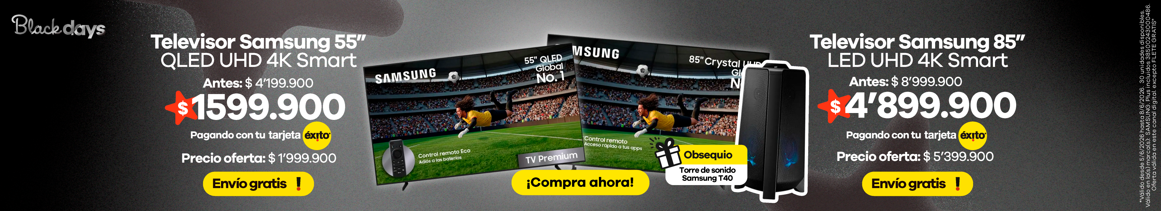 Televisores Samsung