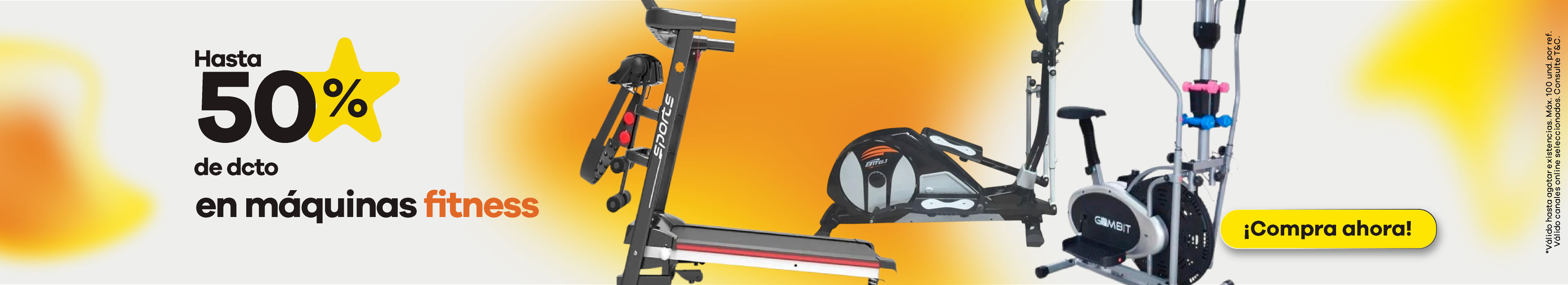 Máquinas fitness